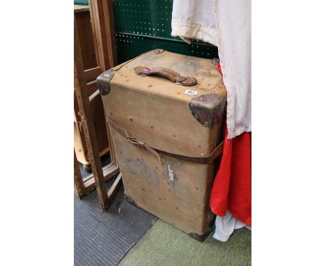 Vintage Travelling Trunk with Leather fittings 