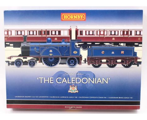 R2610 Hornby Train Pack ‘The Caledonian’ comprises 4-2-2 ‘123’ loco &amp; tender with two coaches (M) (BM) box factory sealed