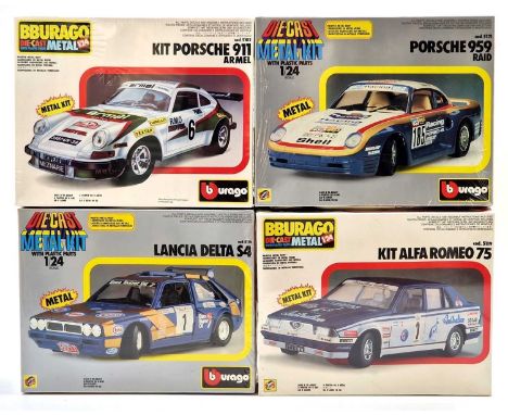 Burago 1.24/25 scale, Diecast Metal kits, Prepainted inc Colour Transfers, 5102 Porsche 911 'Armel' #6 1980 M.Carlo Rally, 51