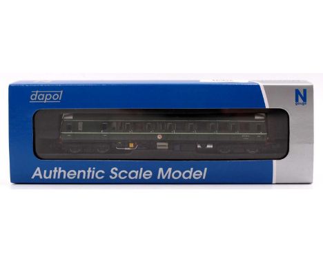 2D-009-000 Dapol N-gauge class 121 ‘Bubble Car’ BR green No.55022, small yellow end panels (M) (BM)