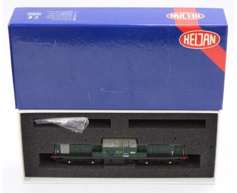Heljan item 17071 class 17 Clayton Bo-Bo diesel D8612 BR green with small yellow end panels (NM) (NE) With instructions