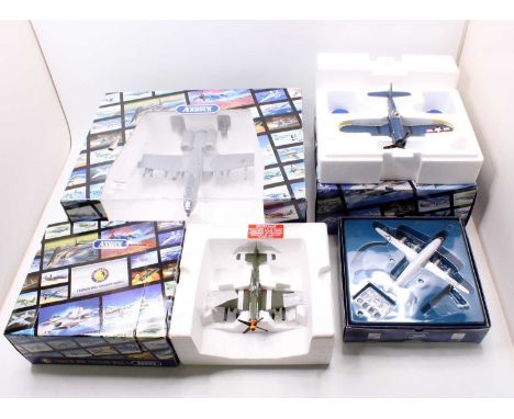 A collection Armour and Corgi Aviation Archive mixed scale diecast aircraft group to include a Collection Armour Article No. 