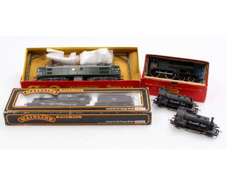 Five locos: Mainline Standard class 4 loco &amp; tender 4-6-0 black no. 73082, some repainting to loco, tender is a total rep