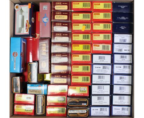 A very large cardboard box containing empty boxes: Bachmann locos – D11; Collett Goods &amp; GNR C1. 24 Hornby coach boxes; 1