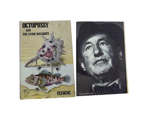 FLEMING, Ian. Octopussy and the Living Daylights, first edition, 8vo, publisher's dark brown imitation cloth lettered in gilt