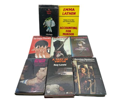 Crime &amp; Detective Fiction. A collection of eight novels comprising: VERMANDEL, Janet Gregory. Dine with the Devil, first 