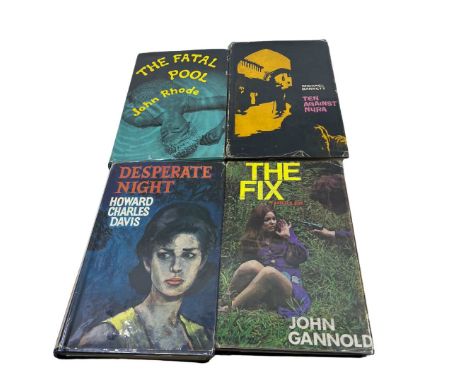 Crime &amp; Detective Fiction. A collection of four very scarce novels comprising: RHODE, John. The Fatal Pool, first edition