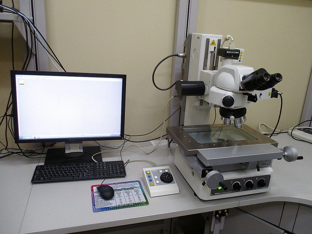 Nikon Model MM800/LM Measuring Microscope, Serial Number 1822112