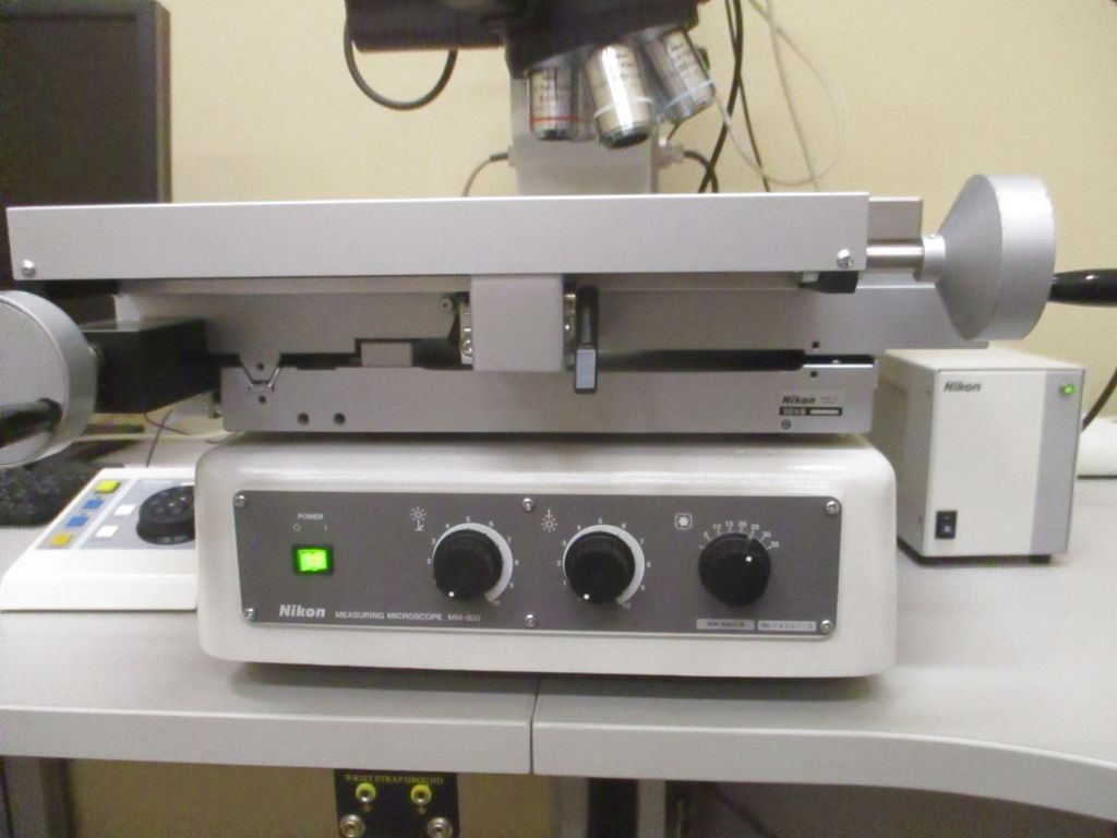 Nikon Model MM800/LM Measuring Microscope, Serial Number 1822112