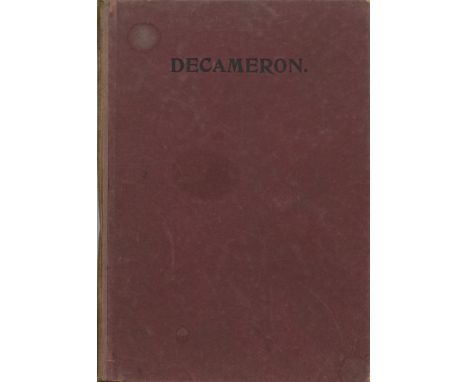 * WALTHER KLEMM (GERMAN 1883 - 1957), ADDITIONAL PLATES TO THE DECAMERON drypoint etching with colours, each plate signed and