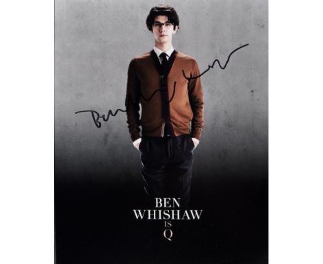 James Bond - Ben Wishaw - British Actor - Skyfall - a colour 8x10" photograph from the movie depicting Wishaw as ' Q ' in the