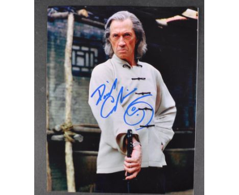 David Carradine (1936-2009) - Kill Bill - autographed 8x10" colour photograph from the classic Tarantino movie. Signed neatly