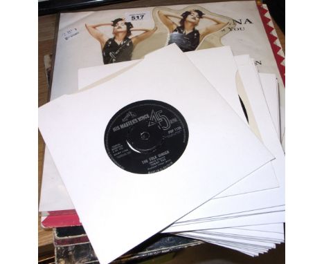 Seventeen assorted vinyl albums and EPs to include a limited edition shaped picture disc "Madonna, Crazy For You", Meatloaf, 
