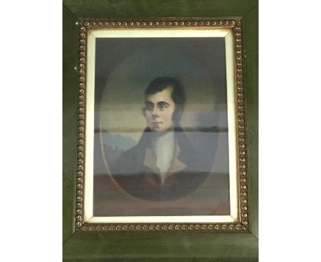 SCOTTISH SCHOOL (EARLY 20TH CENTURY),PORTRAIT OF ROBERT BURNS, AFTER NAYSMITH, AND A PORTRAIT OF SIR WALTER SCOTT, AFTER RAEB