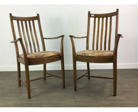 PAIR OF ERCOL ARMCHAIRS