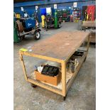 Portable Steel Table, 34" X 72"