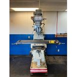 Mighty Super Vertical Milling Machine, Model 3KVHD-B, Eisen Head w/ SS to 4200 RPM, R8 Taper, 10" X