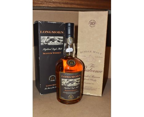 SINGLE MALT, Two Bottles comprising 1 x THE BALVENIE FOUNDER'S RESERVE 10 Year Old, Highland Malt Scotch Whisky, 40%vol. 75cl