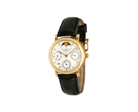 International Watch Co. (IWC), Portofino Perpetual Calendar, ref. 3541, an 18 carat gold wrist watch, no. 2461498, circa 1990