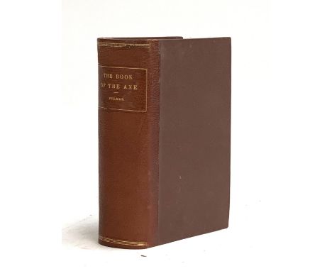 PULMAN, George P.R., 'The Book of the Axe', Longmans, 1875 4th rev. ed. Linen map present. Minor spotting here and there to e