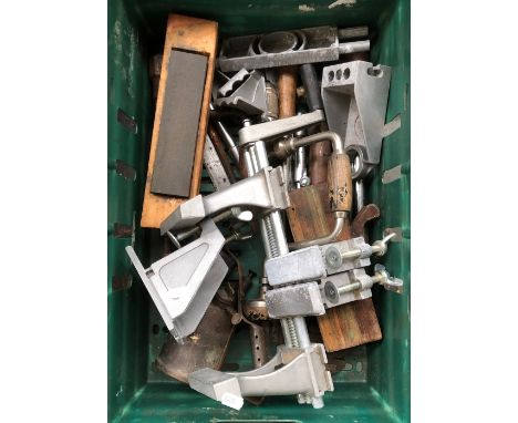 A lot of vintage tools to include blowtorch, hand drills etc 