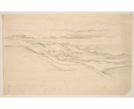 JAMES WARD, R.A. (BRITISH 1769-1859) EXTENSIVE VIEW NEAR TOP OF BEN LOMOND IN THE SCOTTISH HIGHLANDSsigned with monogram JW R