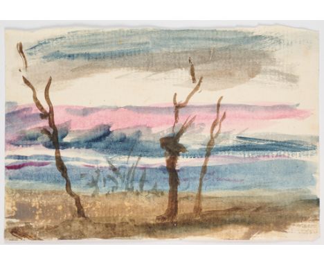 SIR GEORGE HAYTER (BRITISH 1792-1871) A GROUP OF FIVE WORKS INCLUDING TWO LANDSCAPE WATERCOLOURS AND THREE SHEETS OF FIGURE S