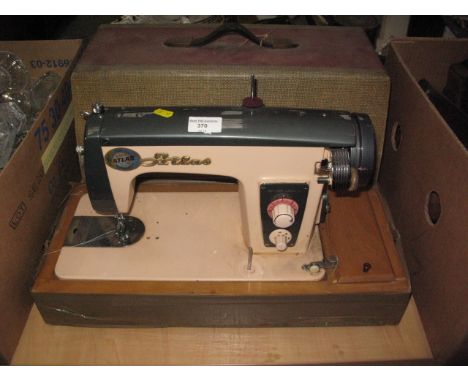 Vintage atlas sewing machine