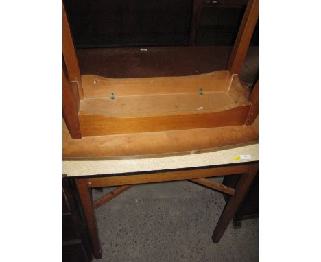 2 vintage Formica topped kitchen tables