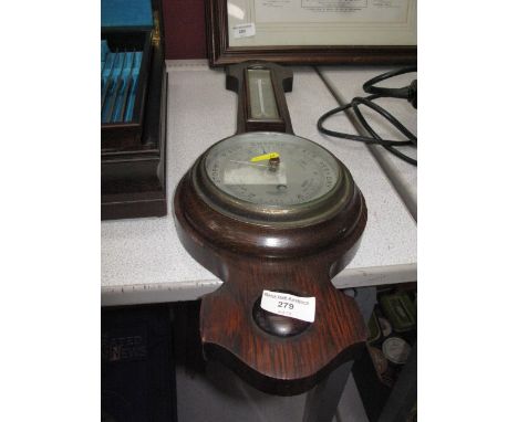 Barometer and thermometer
