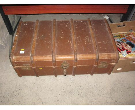Vintage travel trunk