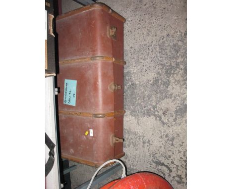 Vintage travel trunk