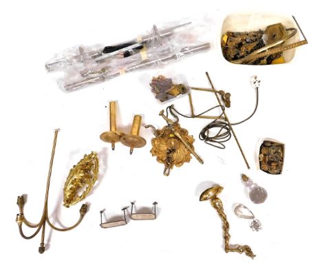 A group of 19thC and later lighting fitments. (a quantity) 