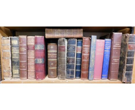 18thC and later leather and other bindings, to include Dodridge (P) The Family Expositor or a Paraphrase and Version of the N