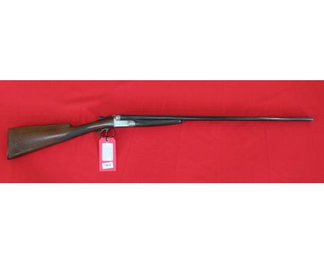 A 'Belgian' double barrel .410 shotgun with 28" barrels, S/No.1244, this item can only be purchased by someone with a current