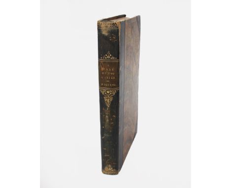 DICKENS (Charles) A Tale of Two Cities. London 1859, first edition in book form and first issue with p.213 mis numbered 113, 