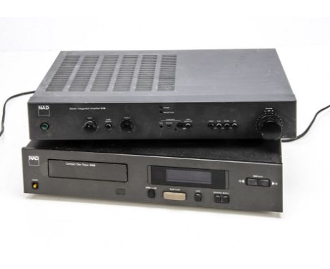NAD Amplifier &amp; CD Player, NAD stereo Integrated Amplifier model 310 together with a NAD CD Player model 5425 used condit