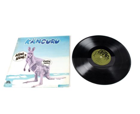 Guru Guru LP, Kanguru LP - Original German release on Brain (1007) -  Laminated Gatefold Sleeve - Olive labels with 'metronom