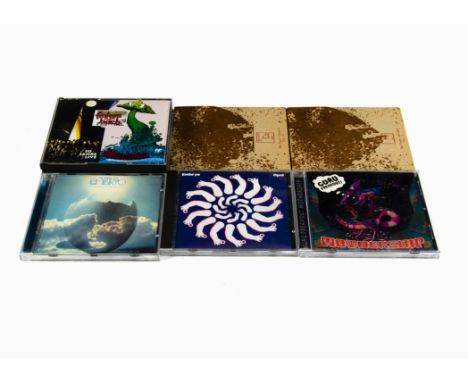German Prog Rock CDs, twenty-five CDs comprising twelve by Faust, seven by Guru Guru and six by Embryo - titles include The F
