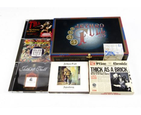 Jethro Tull CDs / Box Set,  twenty three CDs and a Box Set including 25th Anniversary 4 CD Box Set, Aqualung (Double), Thick 