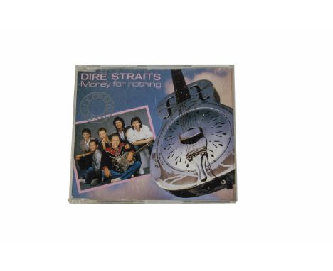 Dire Straits CD Video, Money For Nothing - German Promo CD Video released 1985 on Vertigo (060 002-7) - gold disc in jewel ca