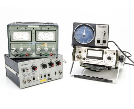 Various Electrical Items, Racal millivoltmeter-True RMS model 9301A, Farnell pulse generator model PG5122, Coutant volt/amp m