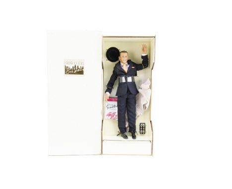 Frank Sinatra / Franklin Mint, The Franklin Mint Frank Sinatra porcelain portrait doll in presentation box - Box has a little