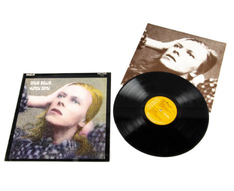 David Bowie LP, Hunky Dory LP - First UK Press in Laminated sleeve released 1971 on RCA (SF 8244) with Lyric Insert - No main