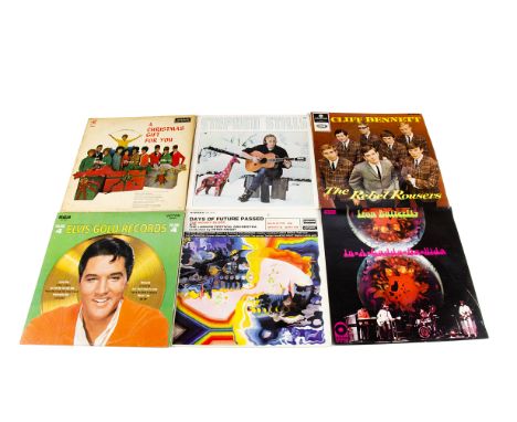 Sixties LPs, approximately sixty albums of mainly Sixties artists including The Who, Iron Butterfly, Moody Blues, Elvis, Bob 