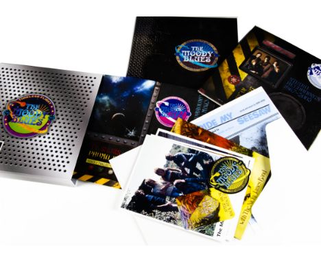 Moody Blues Box Set, Timeless Flight - 11 CD / 6 DVD Box Set released 2013 on Threshold (534 248-2) - with 120 page Hardback 