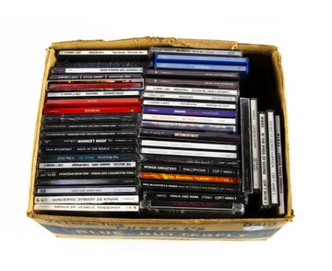 Beatles and Solo CDs, approximately forty CDs of The Beatles and Solo members including Doubles and Sealed items with titles 