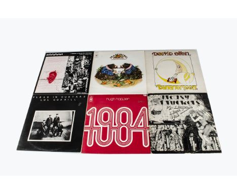 Prog / Canterbury LPs, nine albums of mainly Progressive Rock / Canterbury Scene comprising Matching Mole - Same and Little R