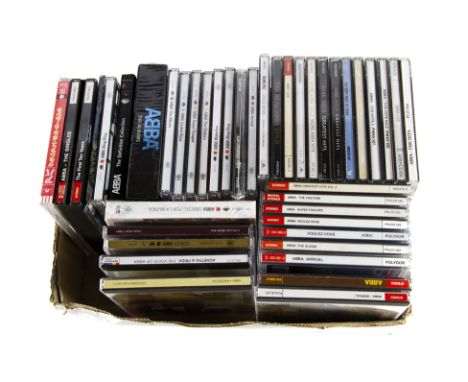 Abba CDs / Box Sets, approximately forty CDs and two Box Sets including Sealed items and with titles including The Albums (Bo
