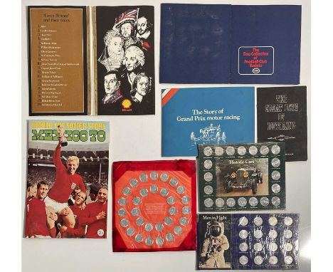 Mixed assortment of collectables to inc: original Mexico 1970 sticker album complete with all teams, other collectables inc M